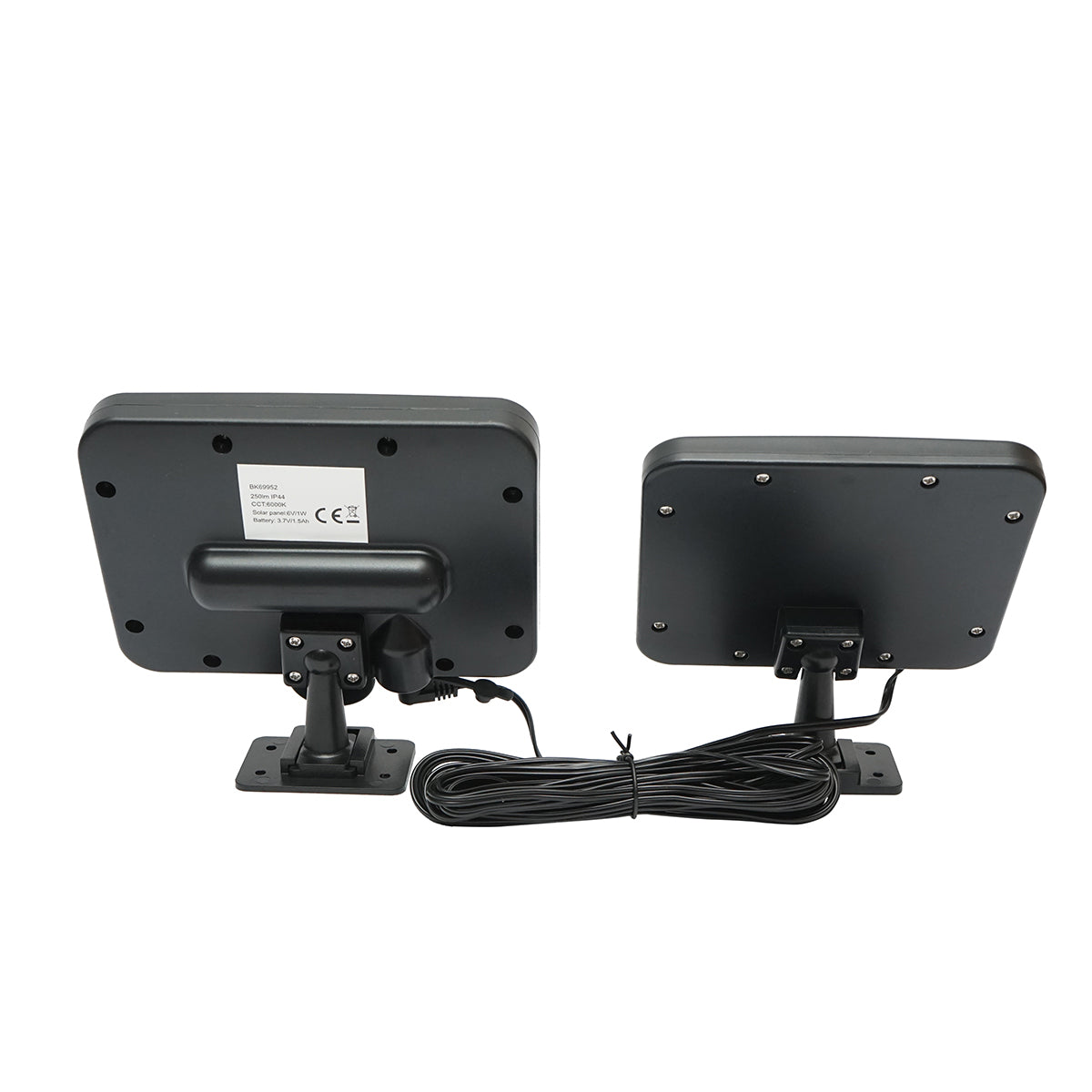 Napelemes LED lámpa 250lm 1W 6V-os napelemmel, 1500mAh akkumulátorral és IP44 mozgásérzékelővel Breckner Germany