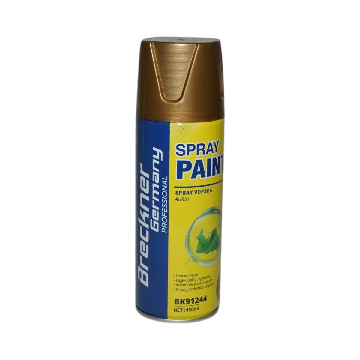 Spray festék arany vízalapú 450ml Breckner Germany