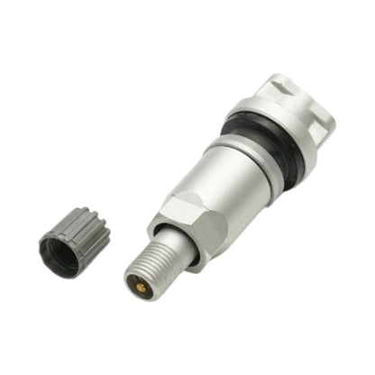 Ezüst színű tömlőnélküli gumiszelep, 54 mm, TPMS-01 szenzorhoz kompatibilis