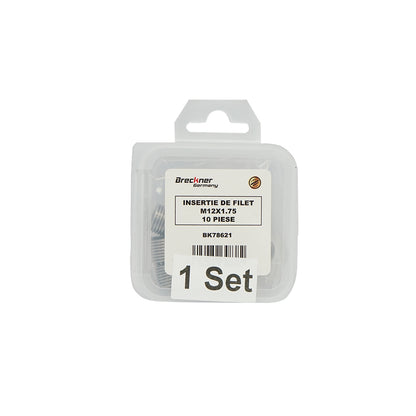 Spirálbetét menetjavításhoz M12x1,75mm 10 db Breckner Germany