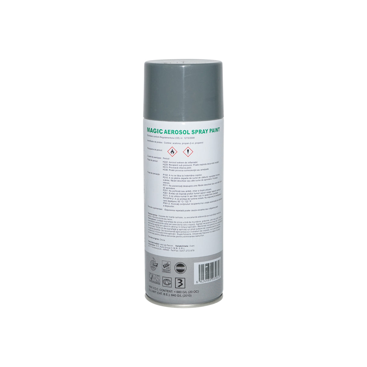 Magic üstökös szürke 450 ml festékszóró spray