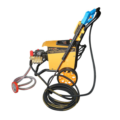 Magasnyomású mosó 4KW/380V, 220 bar, 15 L/min áramlás tömlővel és szórópisztollyal Breckner Germany