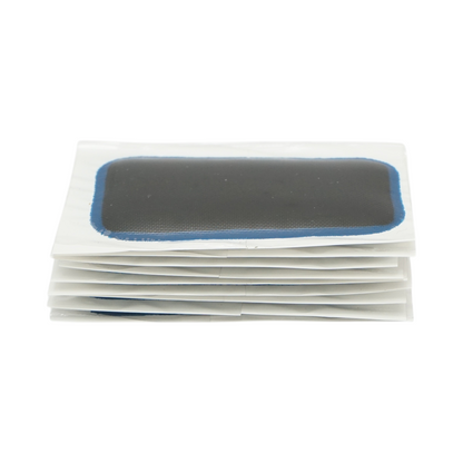 Téglalap alakú vulkanizáló foltok 75x45mm X-TRA SEAL belső csövekhez