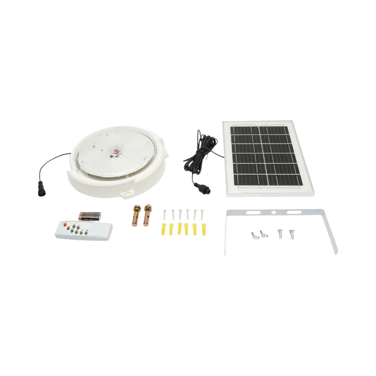 Napelemes LED reflektor 150W, 6500K 6W-os napelem panellel, 3600mAh akkumulátor, mozgásérzékelő és távirányító IP65 Breckner Germany