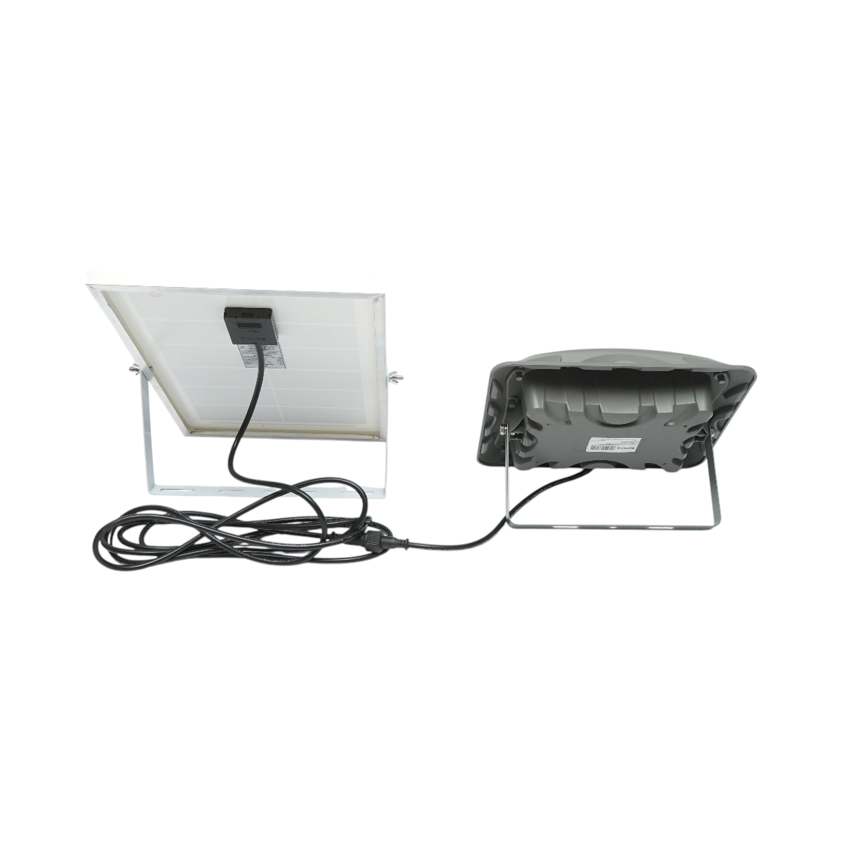 Lampa LED 6500K cu panou solar 10W, baterie LifePO4 3.2V/5000mAh si telecomanda IP65 Breckner Germany