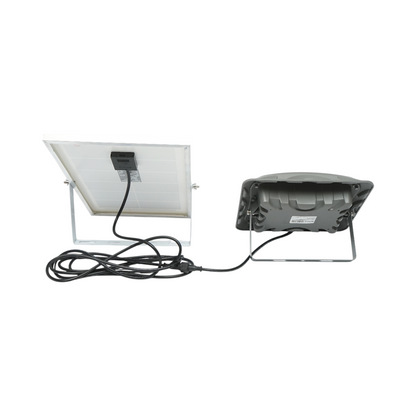 Lampa LED 6500K cu panou solar 10W, baterie LifePO4 3.2V/5000mAh si telecomanda IP65 Breckner Germany