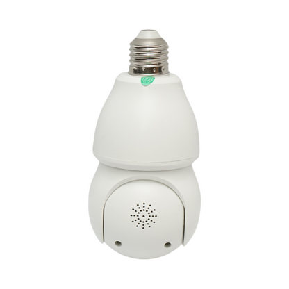 Okos megfigyelő kamera 2MP E27 izzófoglalat típus, WIFI 2.4GHz, PTZ 360 fok, riasztás, mozgásérzékelő, AI emberi detektálás és iCSee alkalmazás
