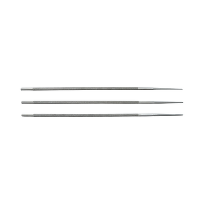3 darabos csúcsos kerek reszelő lánc fűrészhez 5x200mm 13/64 inch