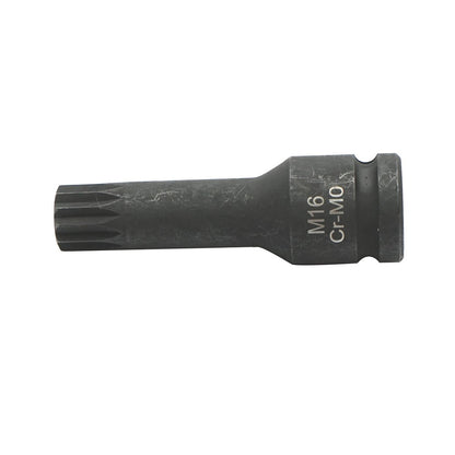 Ütőcsavarkulcs spline M16, 78 mm, négyzetes 1/2 Cr-Mo