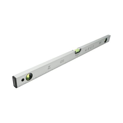 Mágneses alumínium vízmérték 800mm, 3 vízmérték, 0-80cm-es vonalzó Crownman