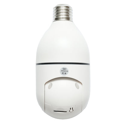 Intelligens izzó PTZ megfigyelő kamera, WIFI 2.4G 1080P, E27 izzó mozgásérzékelővel és iCSee alkalmazással Breckner Germany