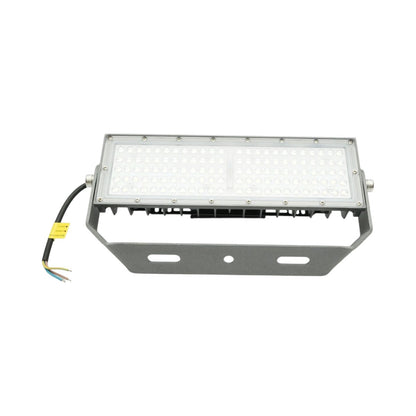 Moduláris LED reflektor 100W, 100-265V, 6500K, 13000lm Flood típus 300x100x75mm IP66 Breckner Germany
