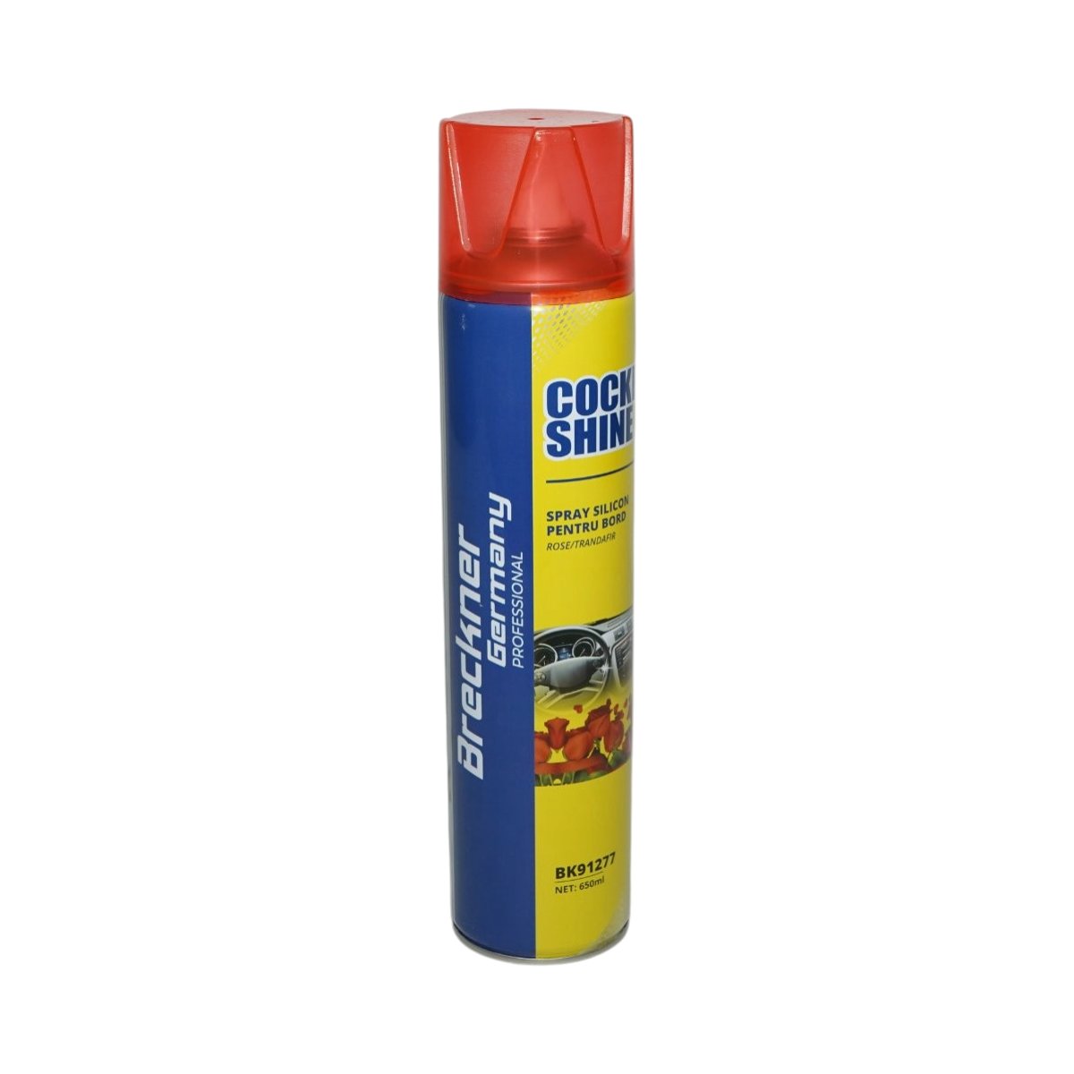 Szilikon műszerfal spray antisztatikus rózsa 650ml Breckner Germany