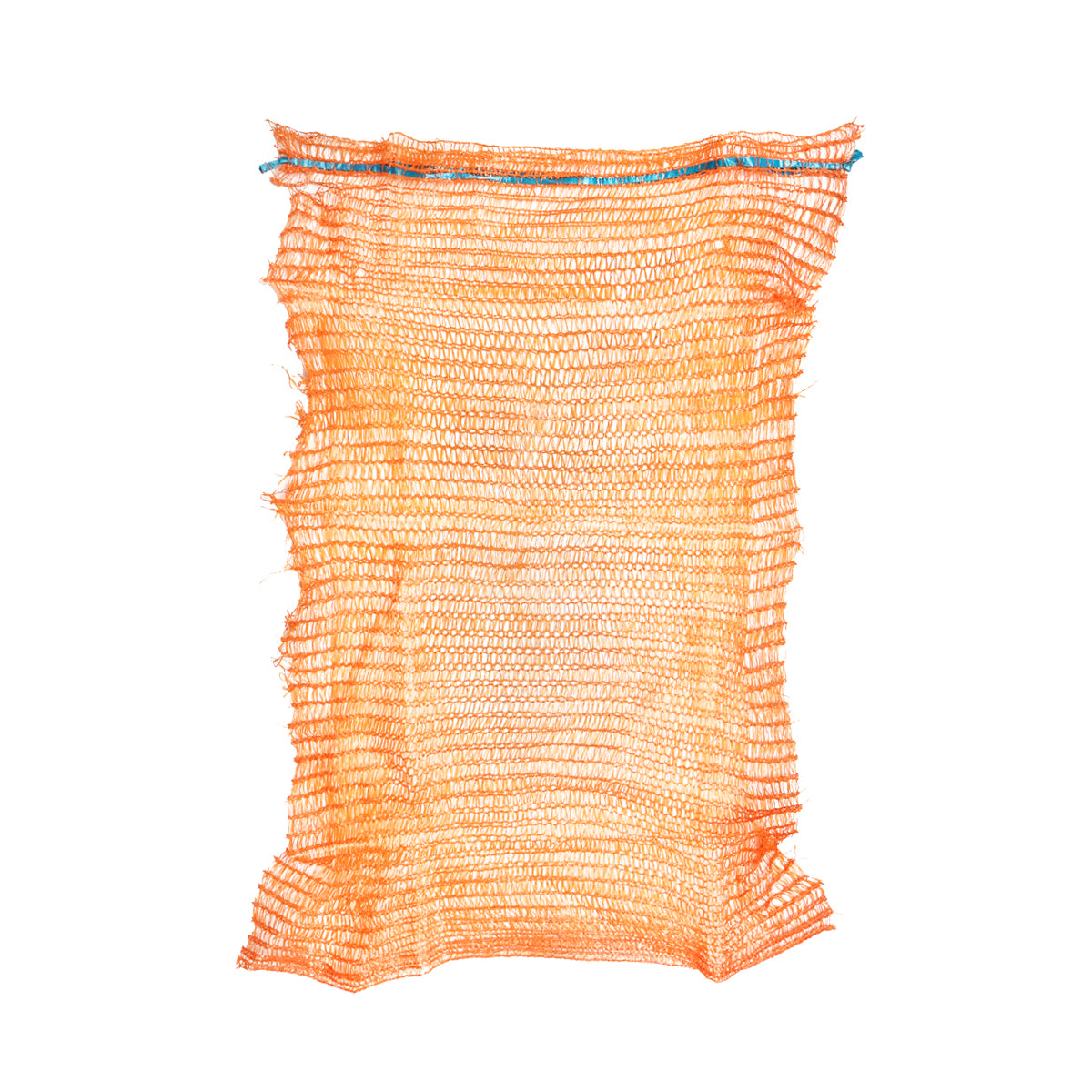 Zsák fogantyúval 600x400mm Raschel zöldségekhez 20kg narancssárga