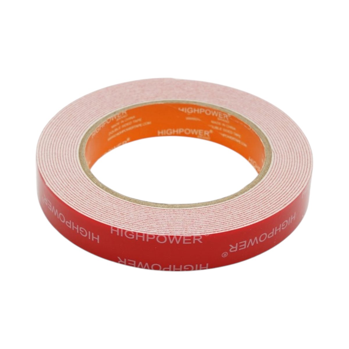 HighPower fehér PE hab dupla ragasztó szalag 18mm x 5m