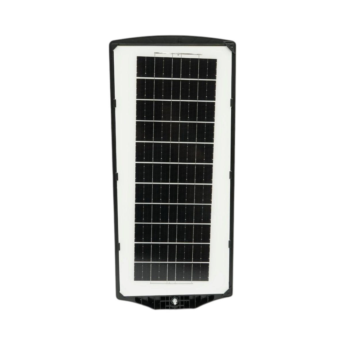 Napelemes LED közvilágítási lámpa 200W 12W-os napelem panellel, 8000mAh akkumulátor, mozgásérzékelő, távirányító, oszlopra szerelhető IP67 Breckner Germany