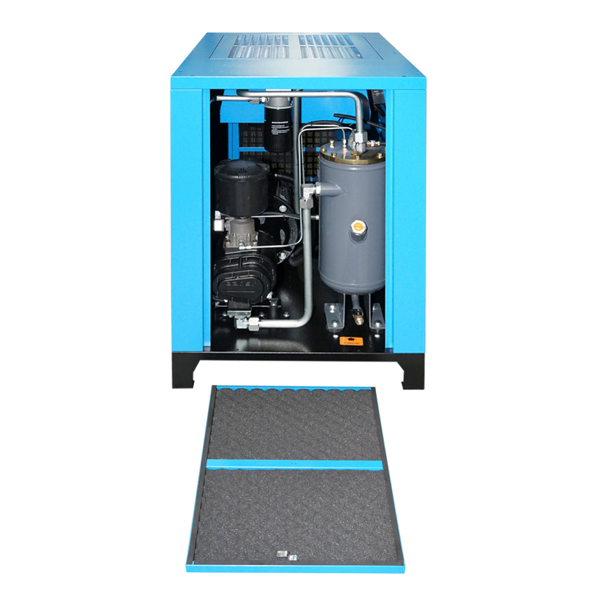 Csavarkompresszor 11KW/ 15CP, 1,5mc/min szárítóval Breckner Germany