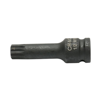 Breckner Germany M16 Spline ütő bitdugókulcs 78mm, 1/2 inch négyzet Cr-Mo