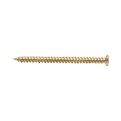 Ajtó-ablak szerelőcsavar 7.5x92mm, torx TX30, sárga cinkozott acél 100 db/doboz