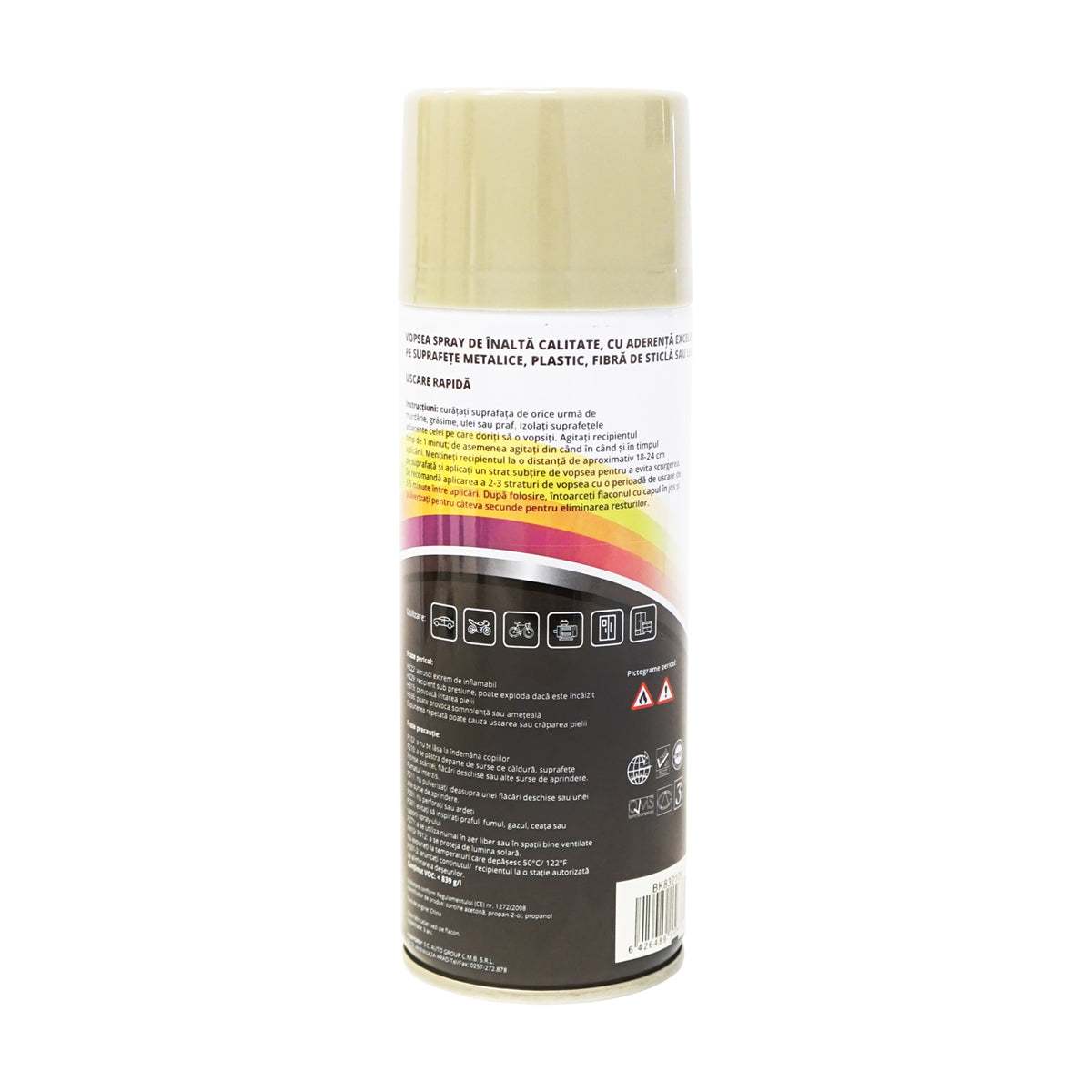 BEJ GREY OLIVE BEJ GREY professzionális Zetor típusú gyorsan száradó autófesték spray 450ml MAGIC