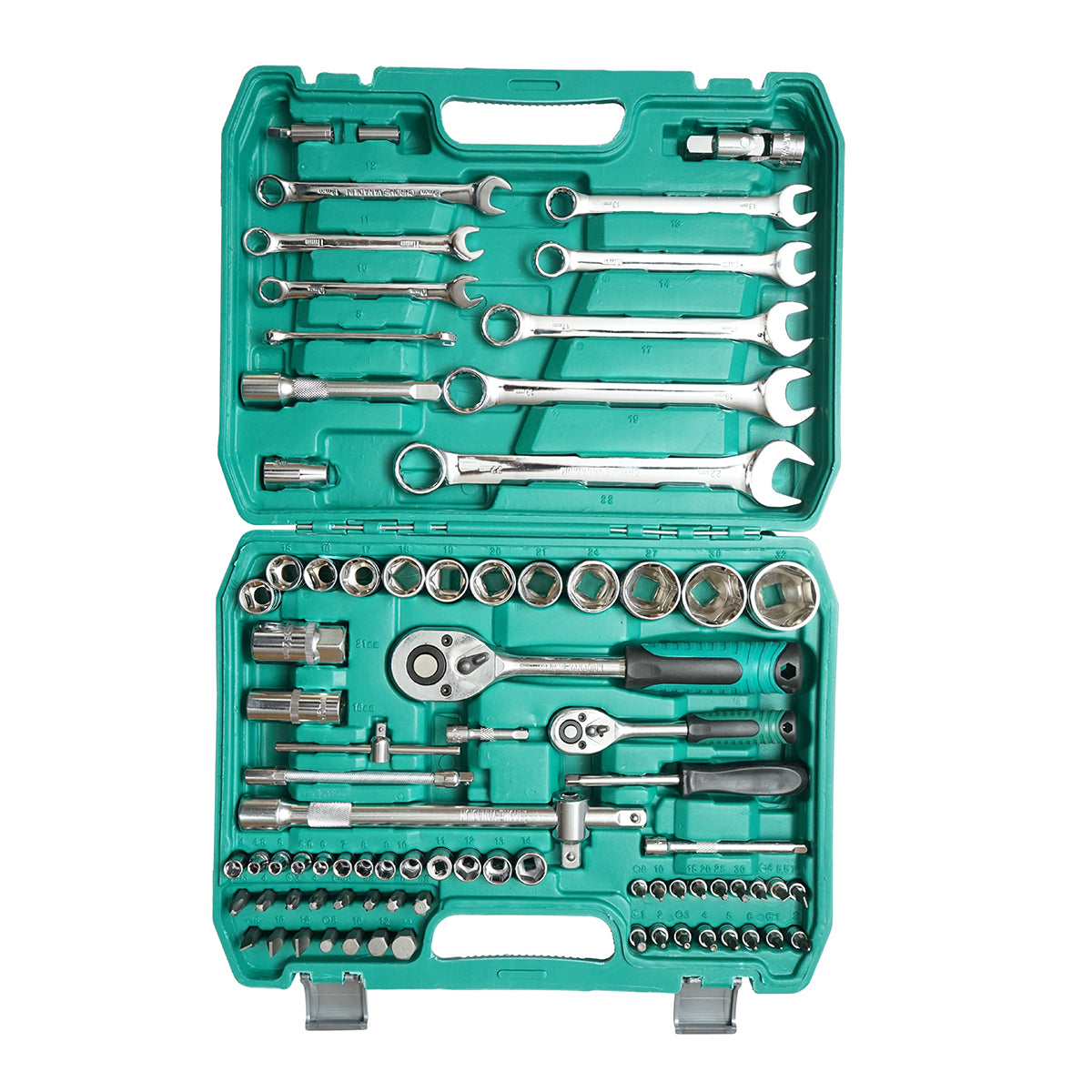 Csőkulcskészlet, fix, torx, racsnis dugókulcs 82 db Breckner Germany