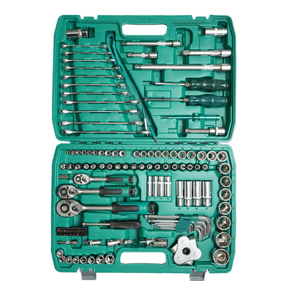 Hatszögkulcsos, fix, torx, racsnis dugókulcs készlet 121 db Breckner Germany