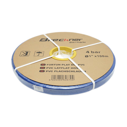 PVC lapos locsolótömlő 1 db 100m hosszú, PN4 Breckner Germany