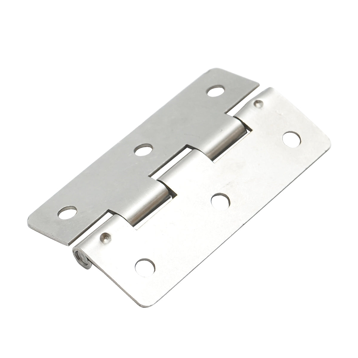 Rozsdamentes acél csuklópánt 70x40mm 6 lyukkal