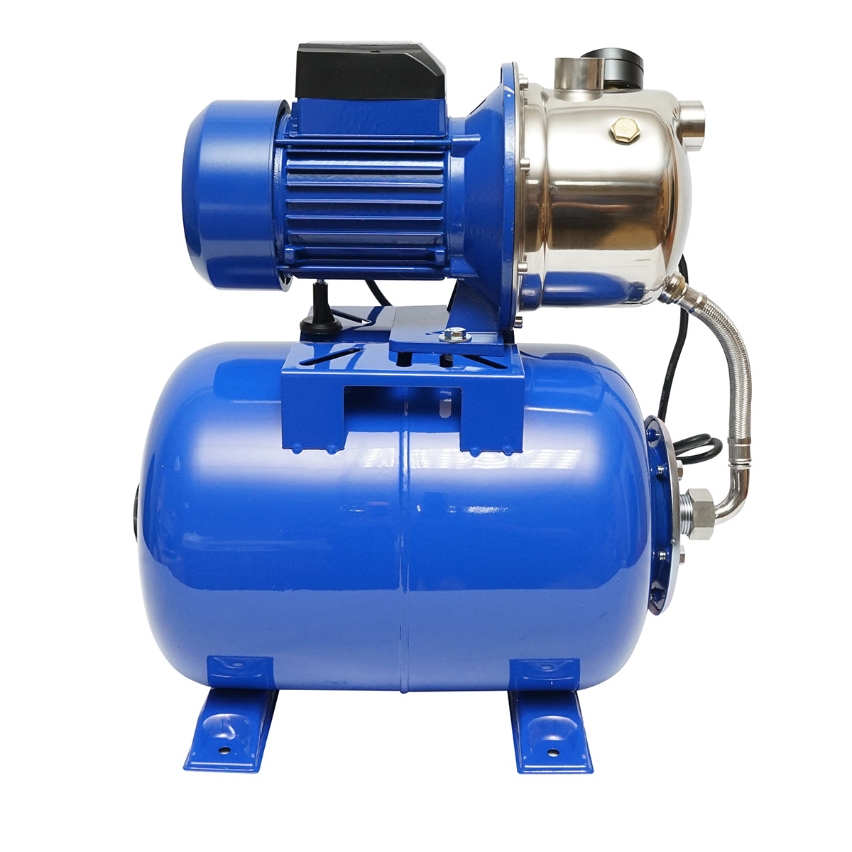 Víznyomásfokozó, hidrofor, 550W 220V, áramlás 45 L/min, H35m, tartály 24L, fordulatszám 2850 r/min AUTOJS80S Breckner Germany
