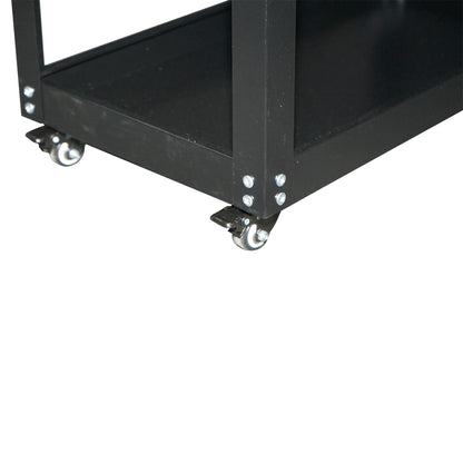 Kerekeken guruló fém kocsi fogantyúval 750x700x360mm