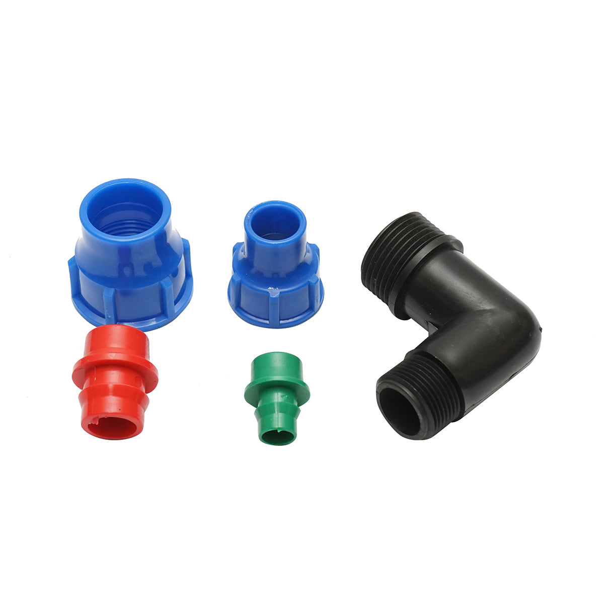 D25x16mm-es alacsony tömörítésű könyökdarab öntözőrendszerekhez