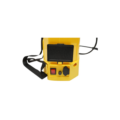 Háti permetező 16 literes, elektromos, tartállyal és 12V 8Ah, vermorel, akkumulátorral 3,1 l/perc áramlási sebességgel Breckner Germany