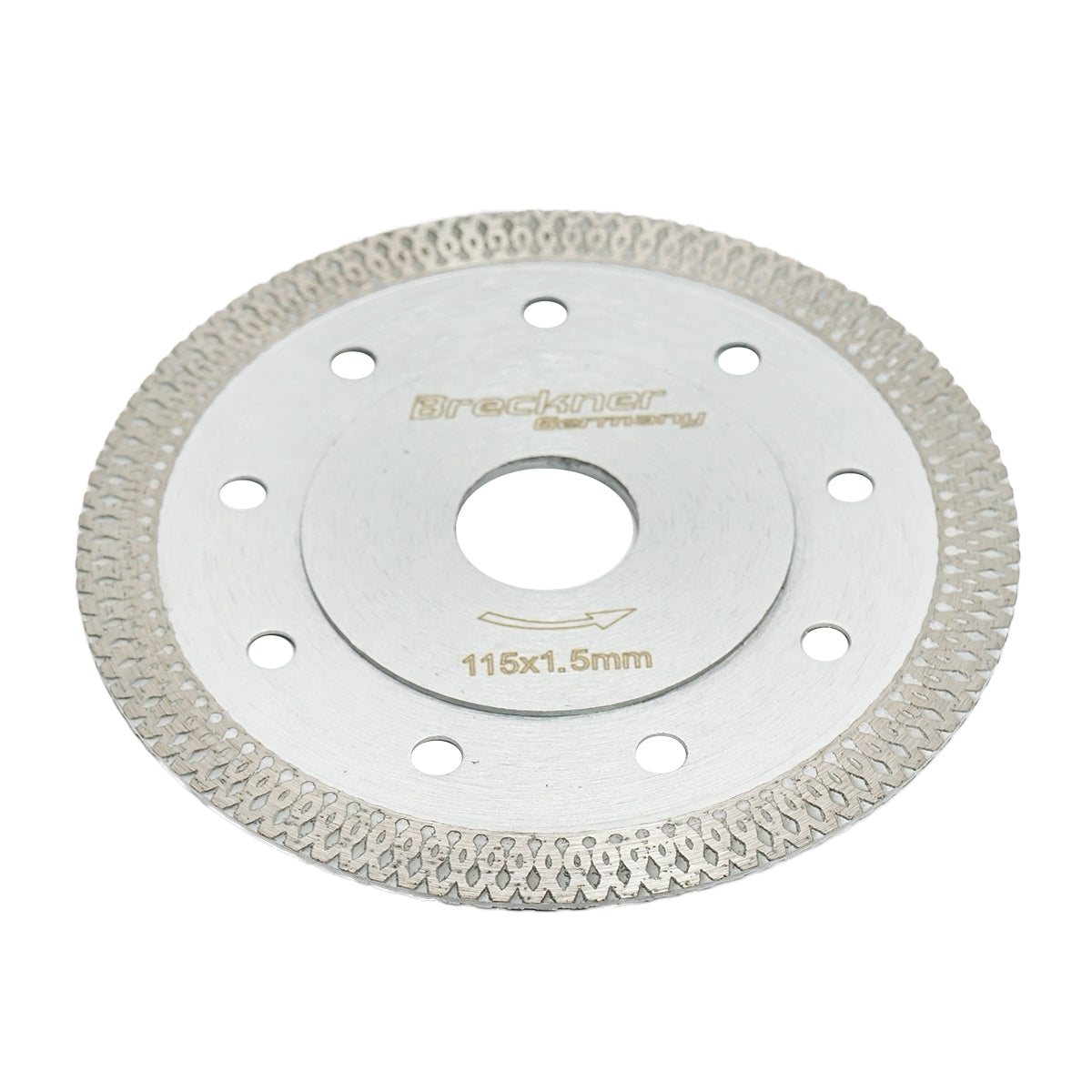 Folyamatos turbó gyémánttárcsa 115x1,5x22,23 kerámiához Breckner Germany