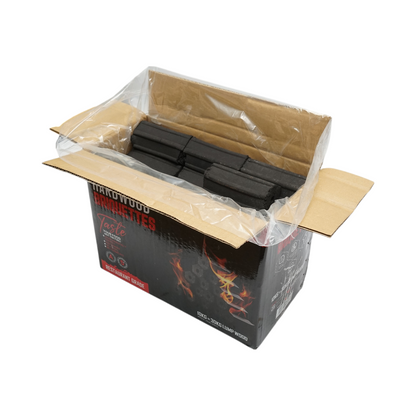 Keményfa hatszögletű brikettált keményfa faszén grill, 5 órás égés 10kg THOR