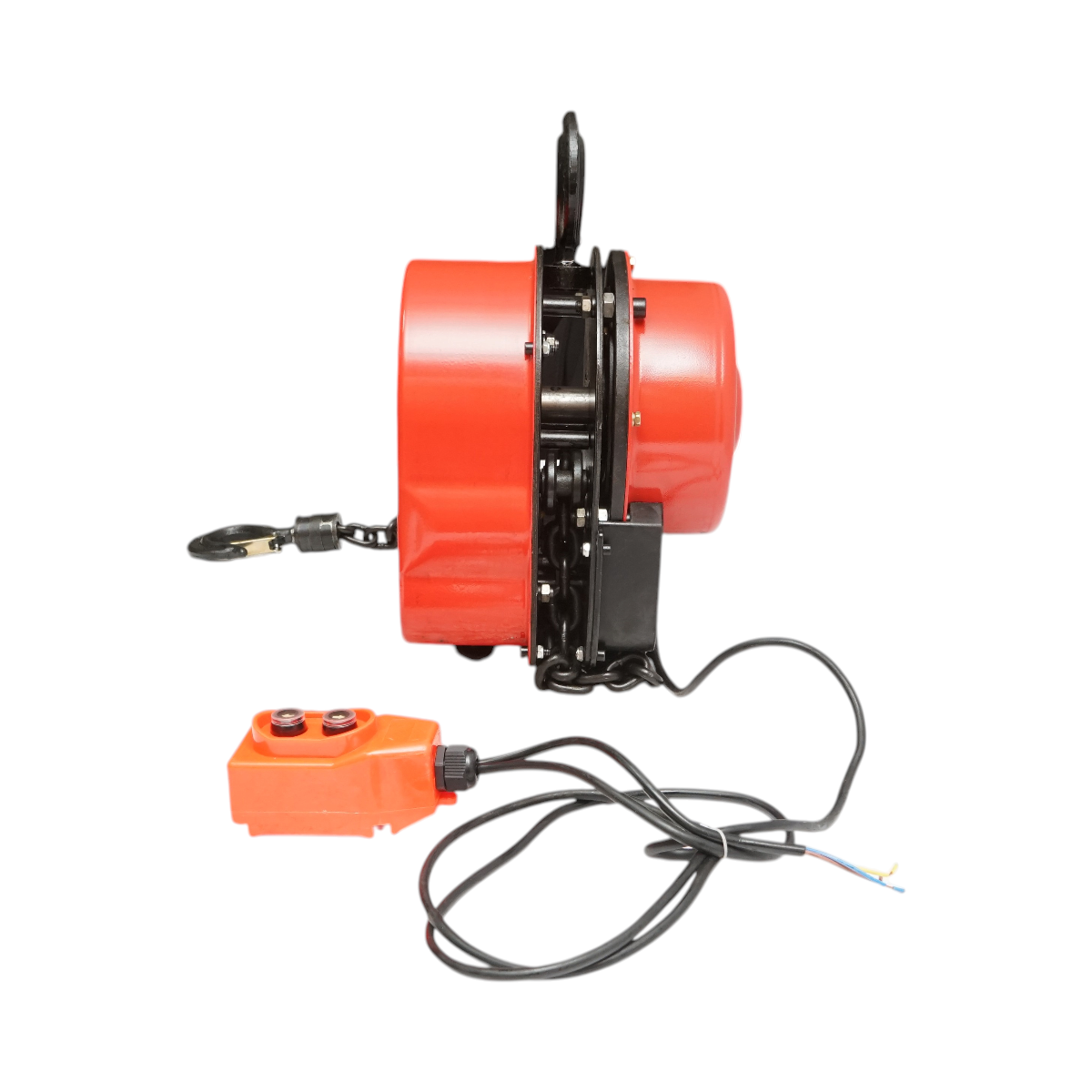 Elektromos láncos emelő acél 380V, 500W 3m lánccal, maximális terhelés 1000kg, biztonsági horog 2T Breckner Germany
