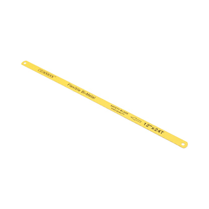 2 darabos szett Bi-Metal flexibilis 300mm 24T Crownman Bi-Metal flexibilis szalagfűrész Crownman