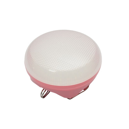 300W-os LED lámpa napelemmel és 3600mA akkumulátorral, rózsaszínű