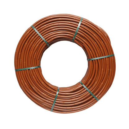 Vízcsepegtető tömlő 200 méter hosszú tekercs, 4L/h öntözéshez D16mm, 20cm lépésköz 20cm