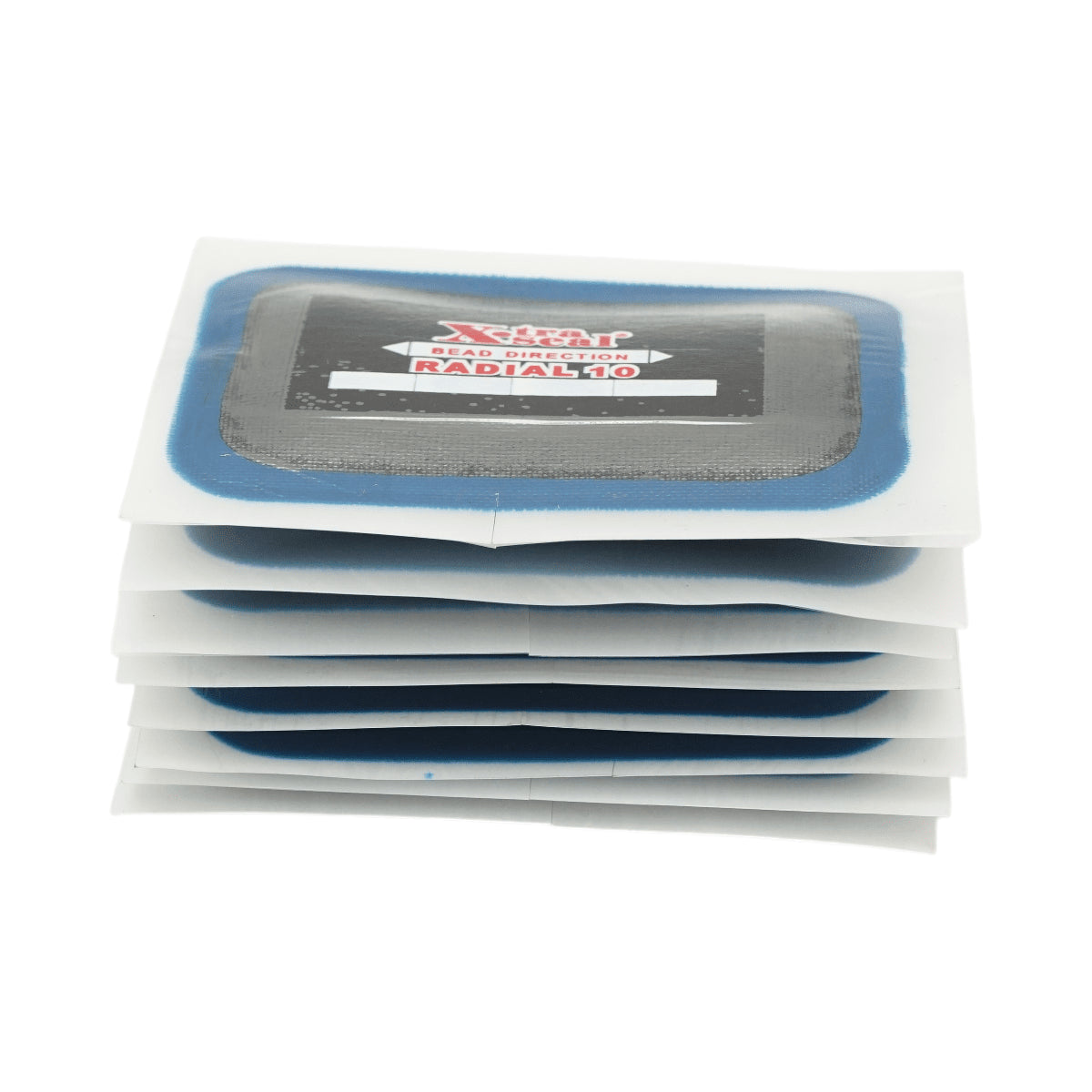 Radiális gumiabroncs vulkanizáló javítófoltok 50x75mm RADIAL 10 X-TRA SEAL
