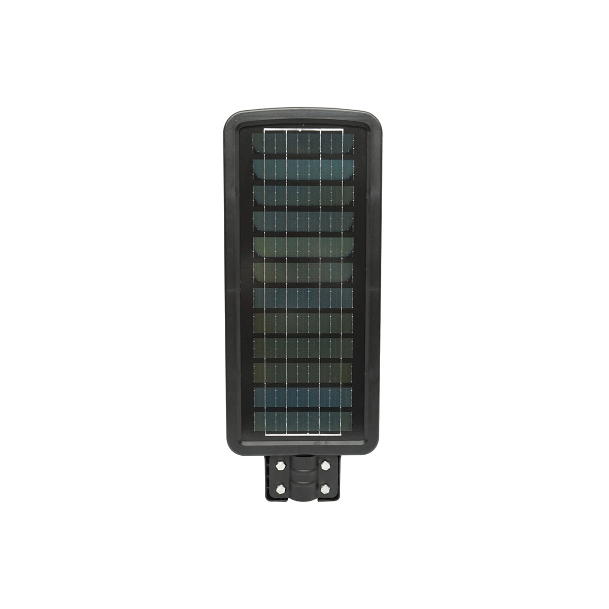 Napelemes LED-es közvilágítási lámpa 150W, IP65, 6500K, napelemmel, mozgásérzékelővel, távirányítóval, oszlopra szerelhető Breckner Germany