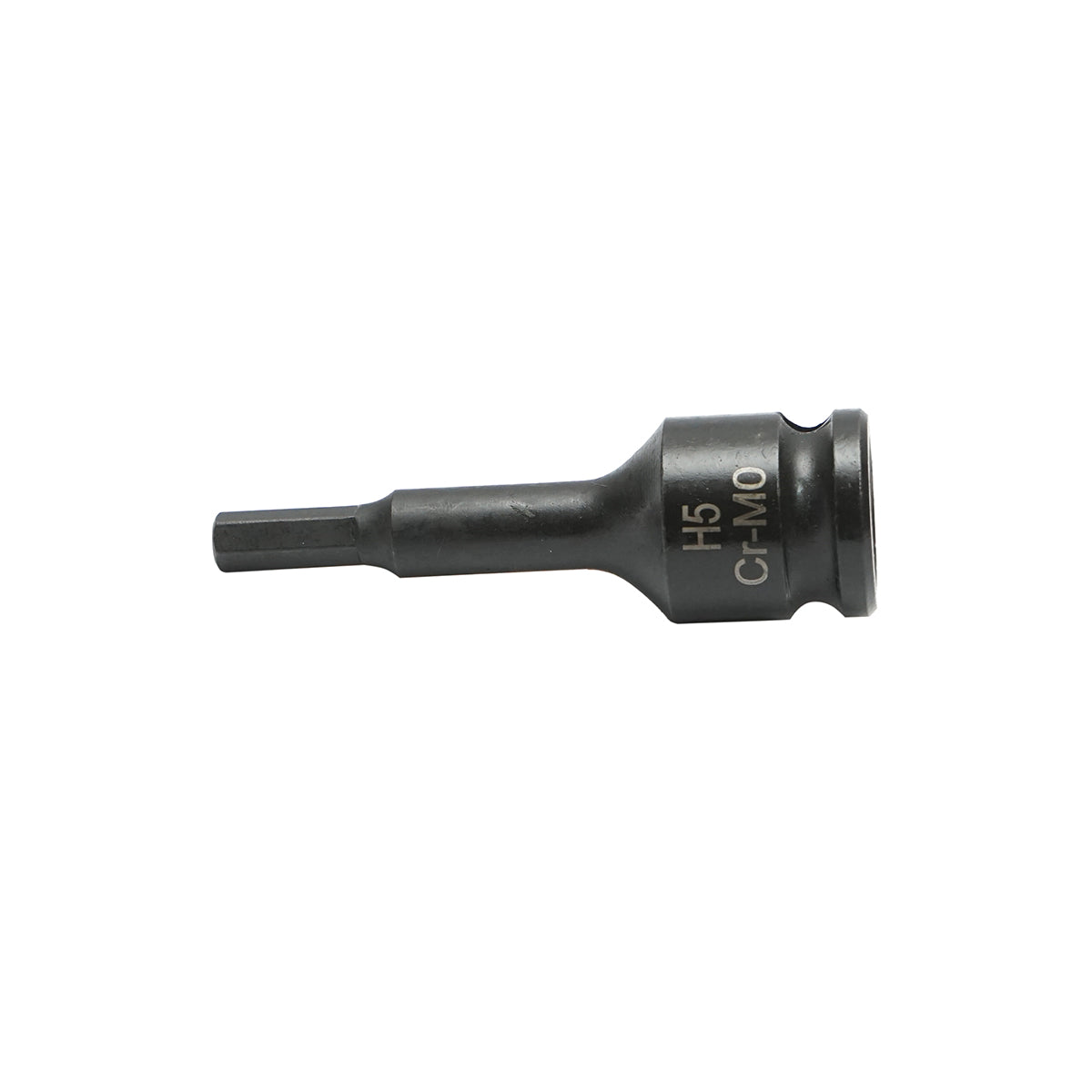 Ütőcsavarkulcs, hatlapú H5, 60 mm, négyzetes 3/8 Cr-Mo