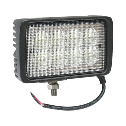 Téglalap alakú LED reflektor 65W, 24V John Deere 152x106mm OEM kód AT165110