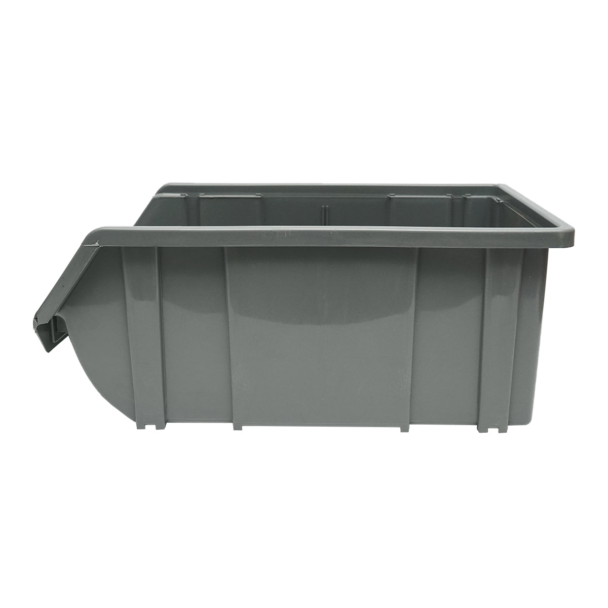 Műanyag tárolódoboz 226x390x167mm szürke