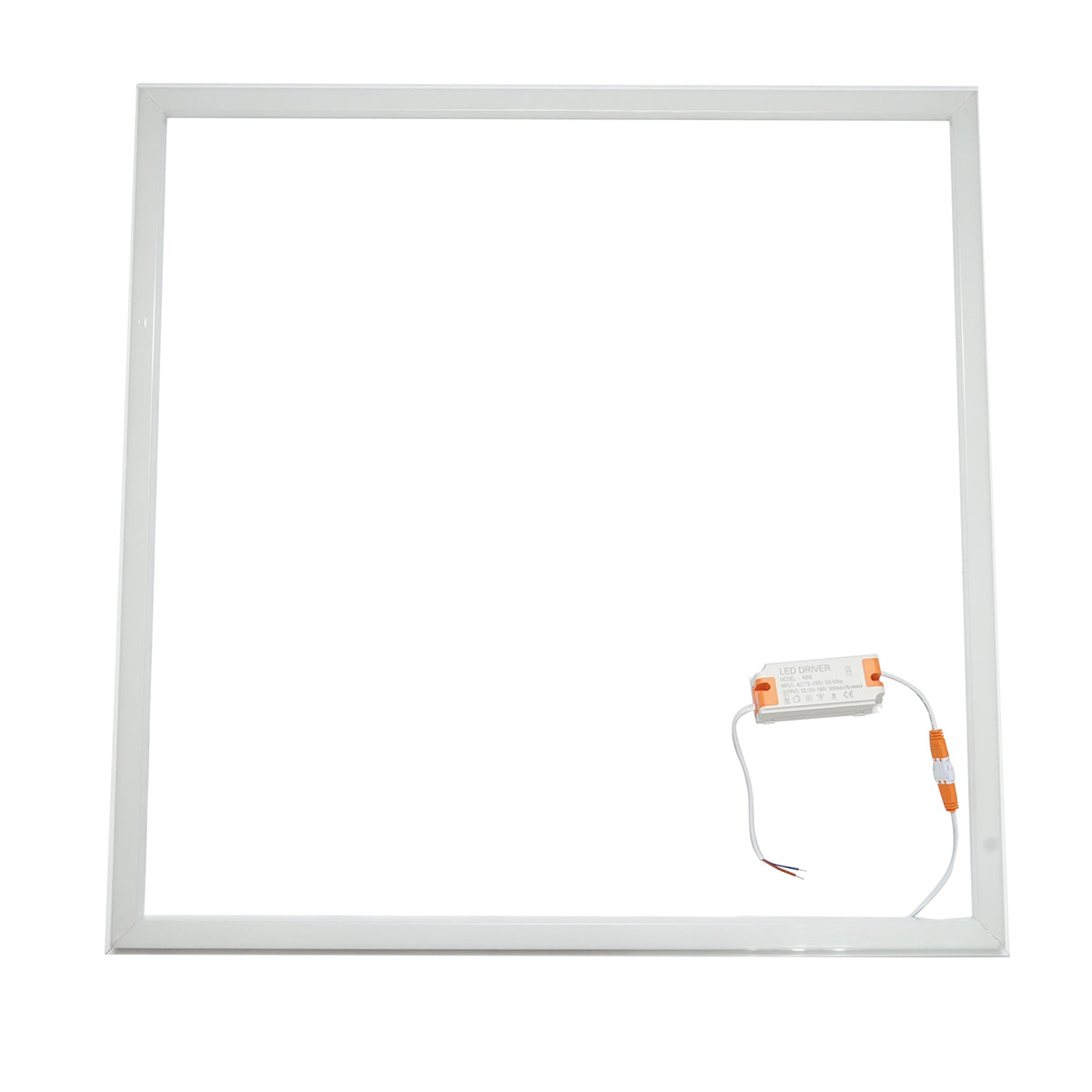 Vékony LED panel 48W, 220V, 595x595x7mm kazettás mennyezethez Breckner Germany