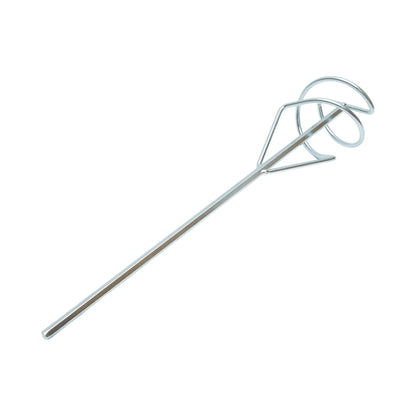 Spirál simító, festék, ragasztó, habarcs keverő hatszögletű rúddal 400x80x8mm Breckner Germany
