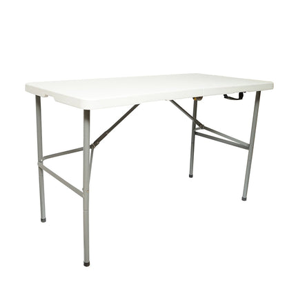 Összecsukható kerti asztal fogantyúval 122x61x74cm