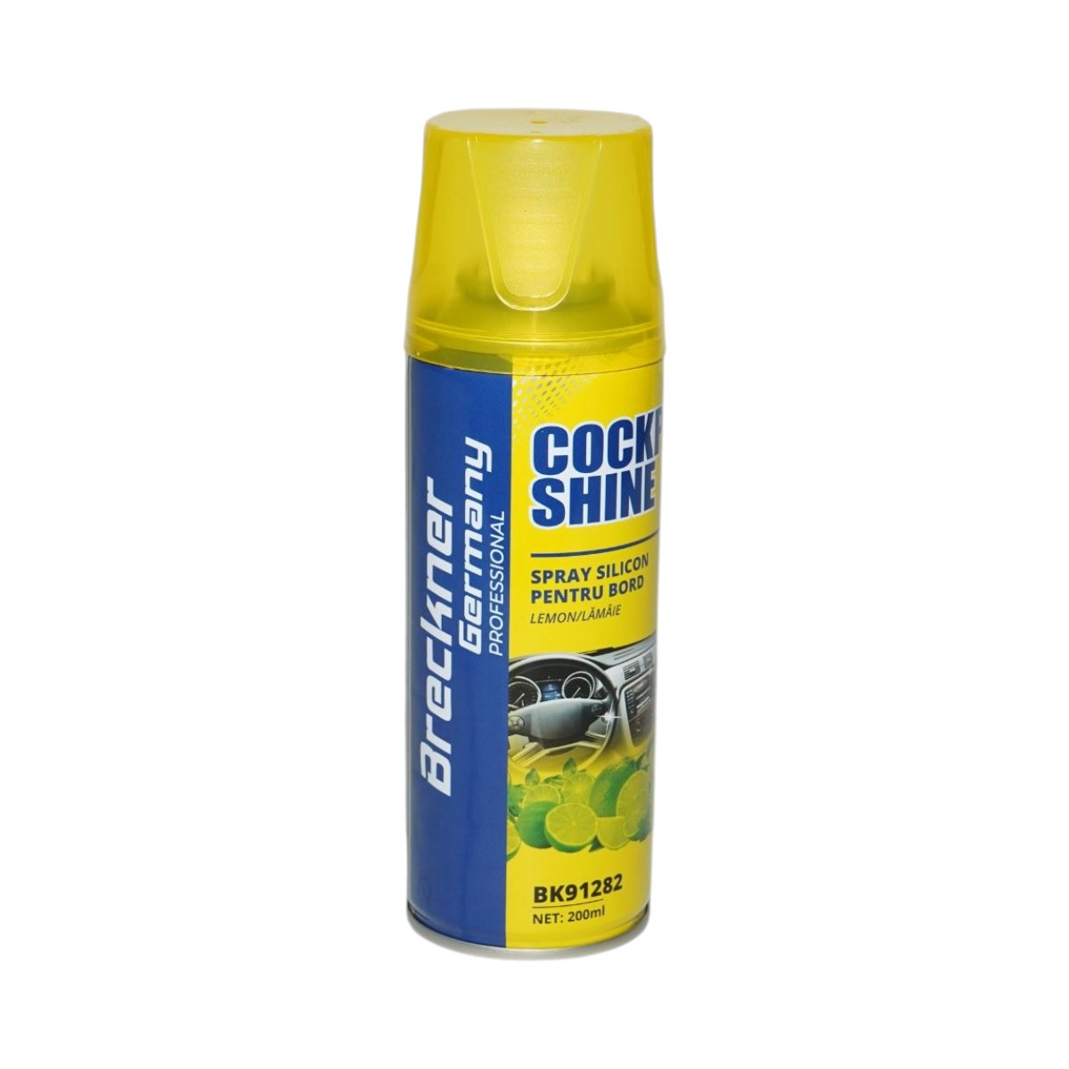 Szilikon műszerfal spray antisztatikus citrom 200ml Breckner Germany