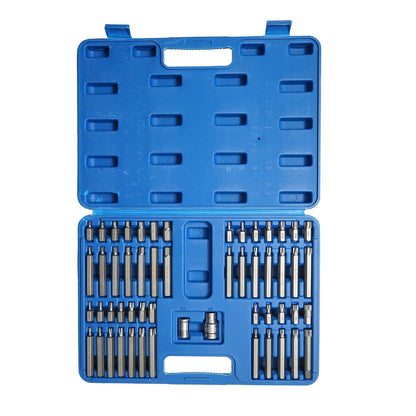 54 darabos hatlapos, torx, hatlapos és csavarkulcs készlet Breckner Germany