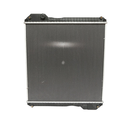 Vízhűtéses hűtő Caterpillar 428E kotró-rakodóhoz 775x640x115mm OEM kód 2105948, 301-9672