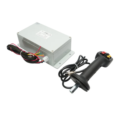 4 gombos elektromos joystick 24V-os vezérlési móddal